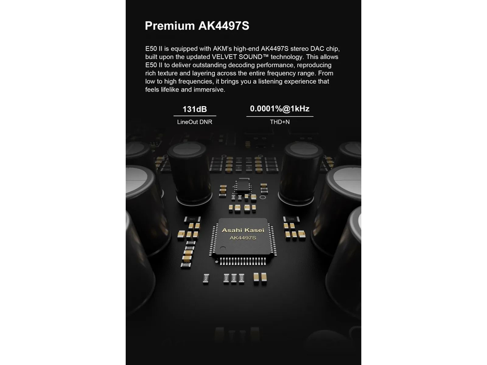 Цифро-аналоговый преобразователь Topping E50 II Black