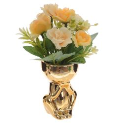 GAEM Цветочная композиция "Розы", L11 W11 H19 см