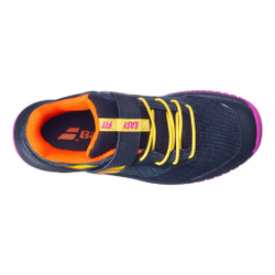 Детские теннисные кроссовки Babolat Pulsion All Court Shoe Kids - Black, Multicoloured
