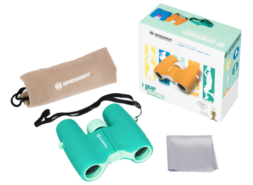 Бинокль детский Bresser Junior 6x21, зеленый
