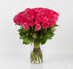 Голландские розовые розы "Pink Floyd" (80 см)