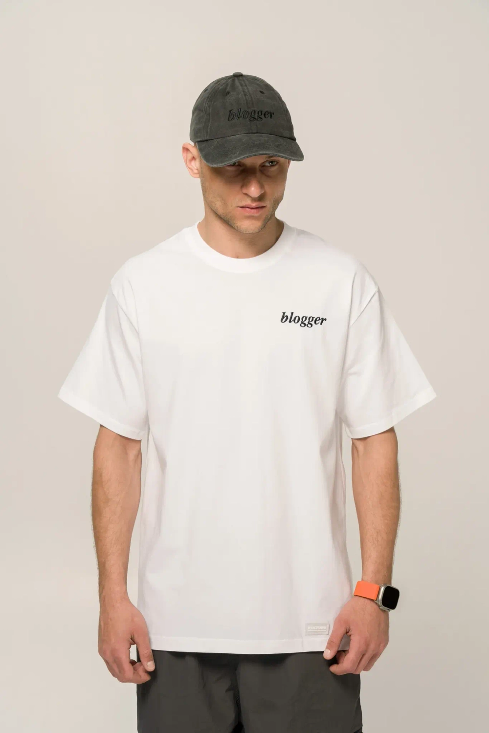 Кепка КУЛЬТУРА "BLOGGER", garment - dyed, черный