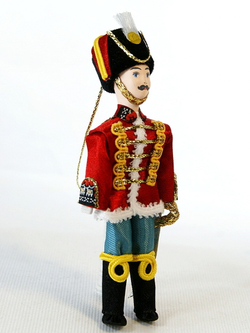 Кукла-подвеска Потешного промысла Лейб-гусар