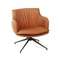 Лаунж кресло Sofia, экокожа терракот