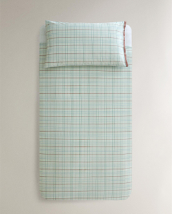 Пододеяльник Zara Home, хлопок 100%, в клетку, 1611/088