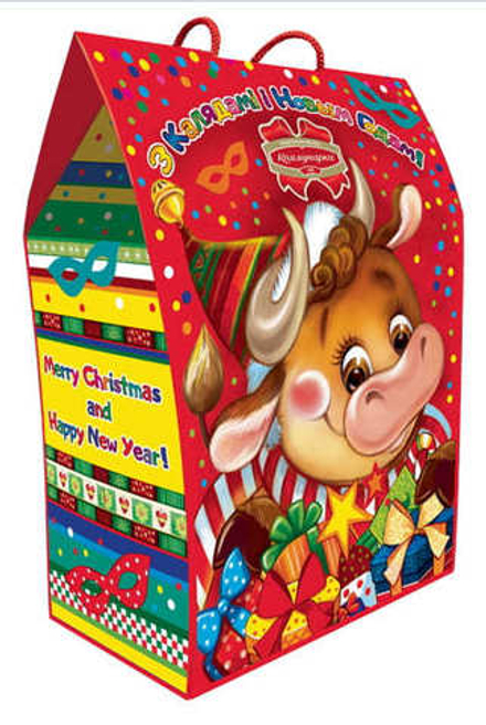 Новогодний подарок "Символ года" 1000г Коммунарка