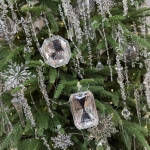 Ёлочное украшение «DIAMOND - Shine» 6,8*3,8*11,4 см, Серебро