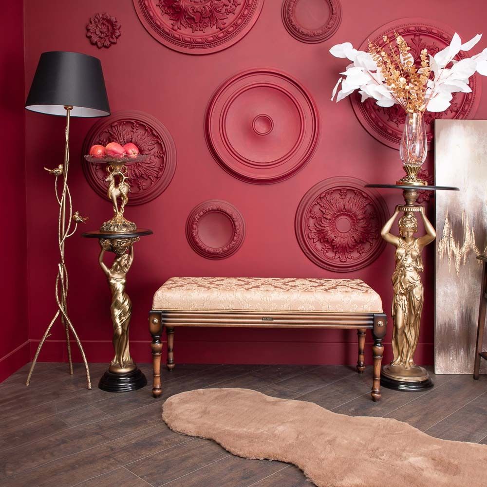 Банкетка Классика 2 Орех(Д) Каледония Мокка