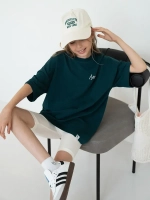 Летний костюм для девочки с велосипедками