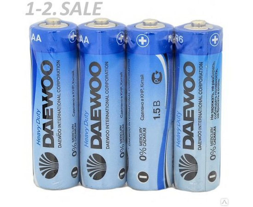 Элемент питания Daewoo Heavy Duty R6/316 4S