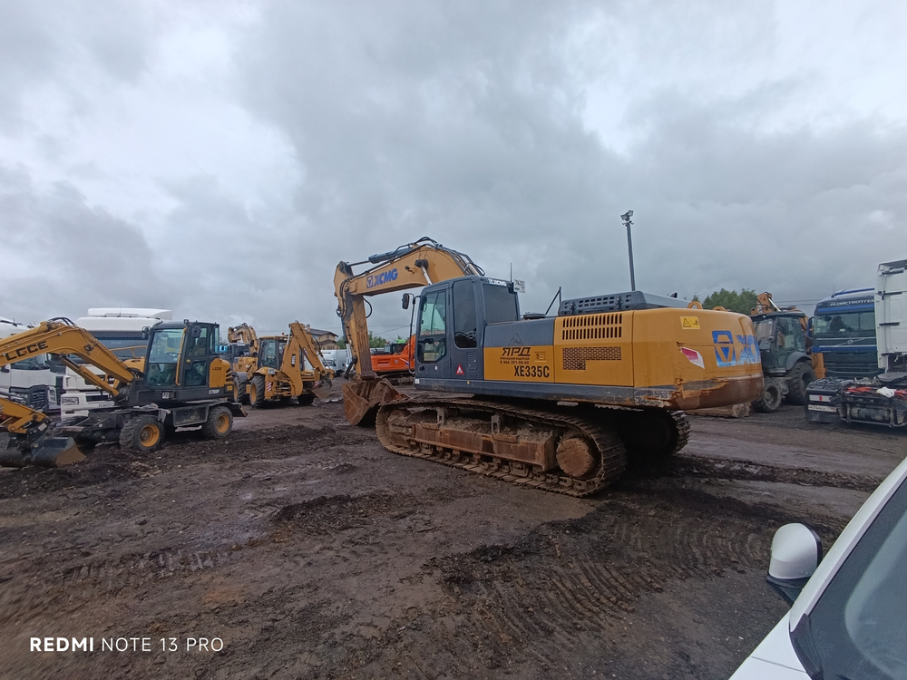 XCMG XE335 Экскаватор XE335C (Дизельный, 7,8 л, 259 л.с., АТ)
