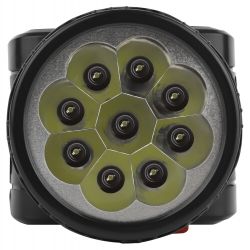 Фонарь налобный светодиодный Трофи TG9 аккумуляторный мощный яркий 2 режима черный