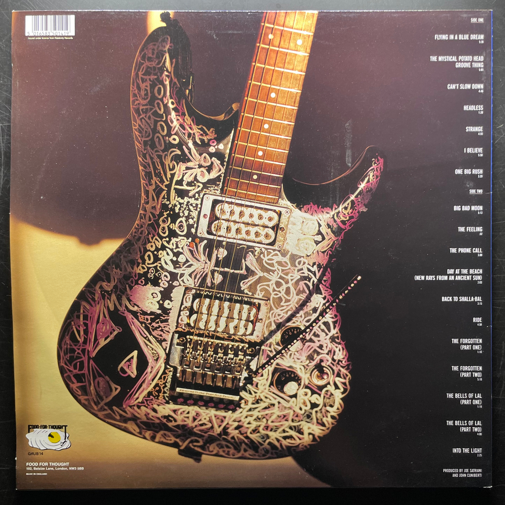Joe Satriani ‎– Flying In A Blue Dream (Англия 1989г.)