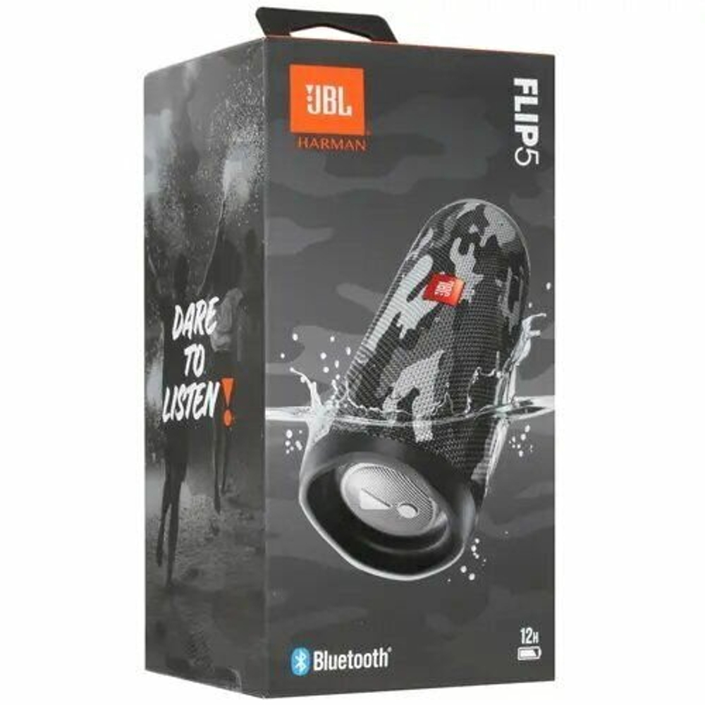 Портативная акустика JBL Flip 5 Artic Camouflage камуфляж арктик