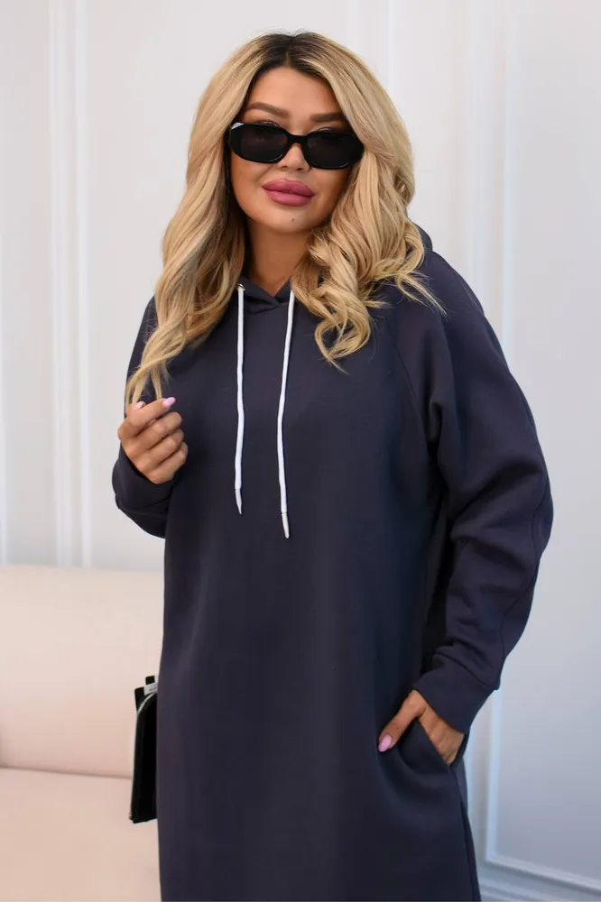 Платье-худи УК-520-1 Фабрика Моды