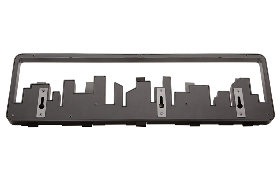 Вешалка настенная Skyline черная, Umbra