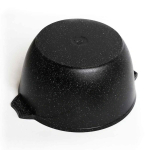 Кастрюля алюминий, антиприг, 5 л, с крыш, кругл, Мечта, Гранит black, 45802