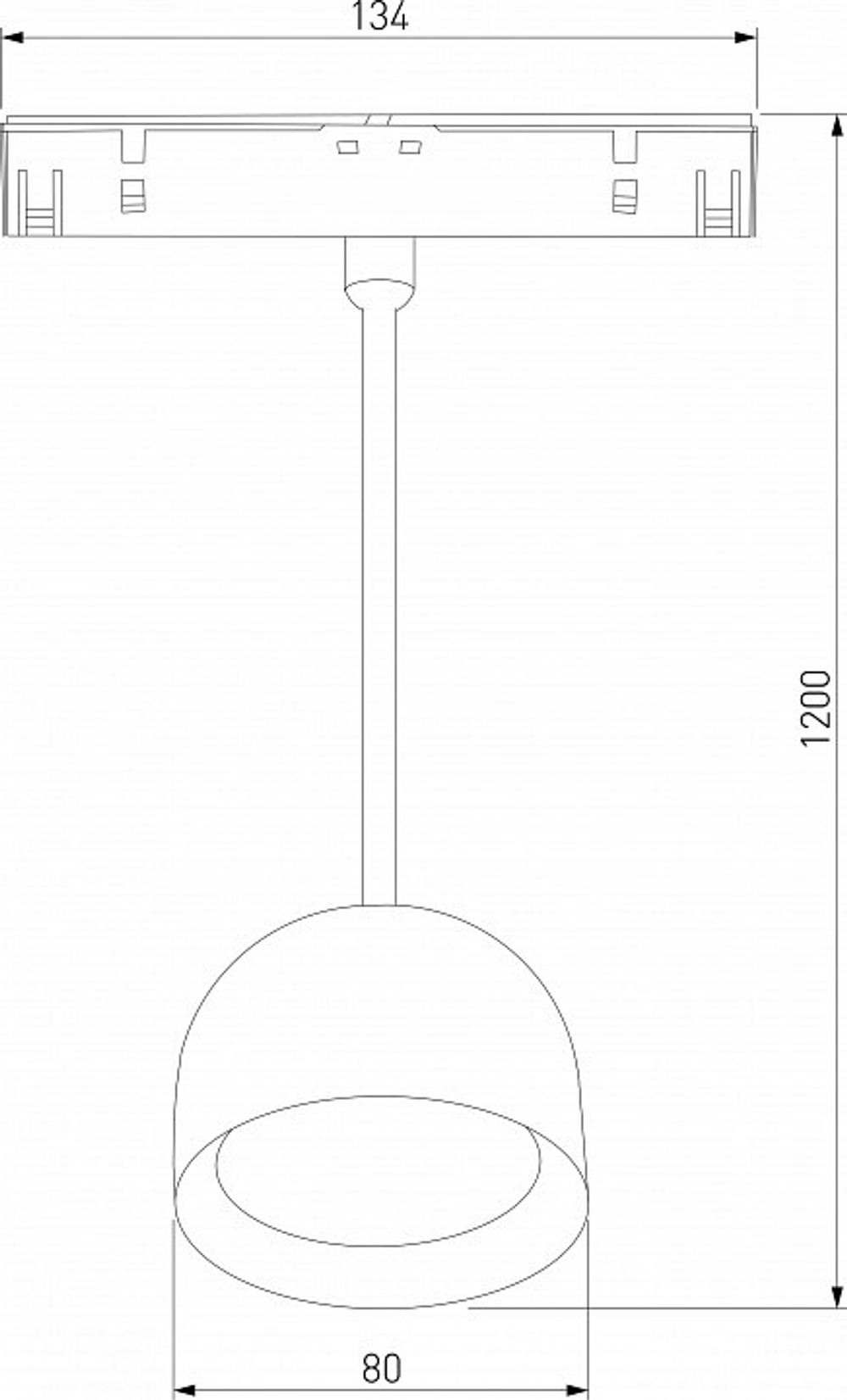 Подвесной светильник Elektrostandard Slim Magnetic a065481