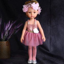 Кукла виниловая 35см (JX-285A)