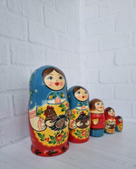 Матрешка "с курочкой" традиция 5мест