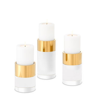 Подсвечник Candle Holder Sierra set of 3 арт.112091