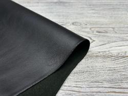 Ode Soft Nero (1,1-1,3 мм), цв. Черный, натуральная кожа