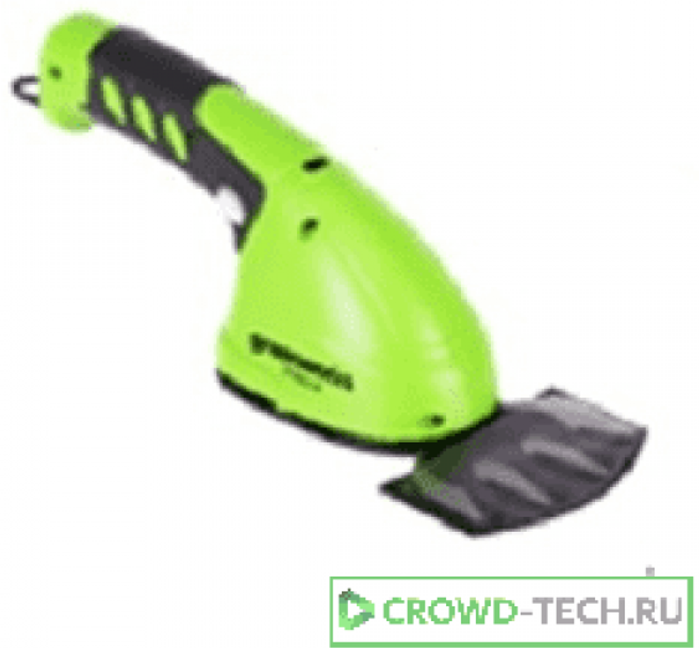 Ножницы садовые аккумуляторные GREENWORKS G7,2HS 7,2В,2Ач (1600107)