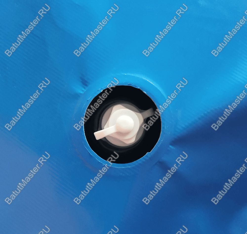 Бассейн для водной горки 6*4*0,65 м с липучкой для горки