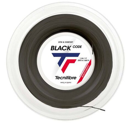 Теннисные струны Tecnifibre Black Code (200 m)
