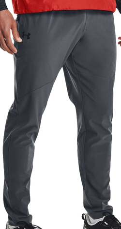 Мужские теннисные штаны Under Armour Stretch Woven Pant - grey