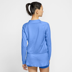 Женская футболка теннисная (dł. Рукава) Nike Court Dri-Fit Victory Top LS W - aluminum/black