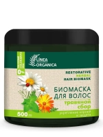 Укрепляющая маска для волос с травами