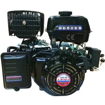 Двигатель бензиновый "LIFAN" 192F-2D (18.5 л.с., эл стартер, катушка 18А)