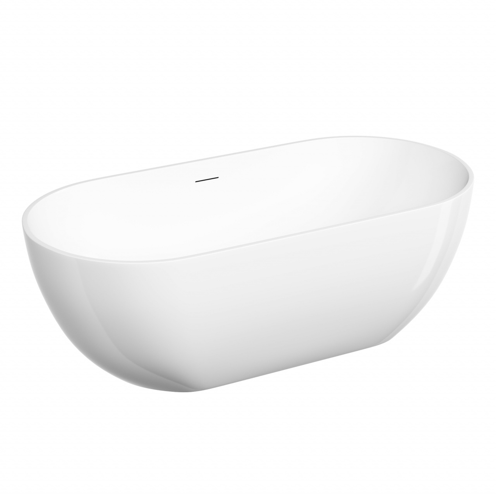 Отдельностоящая ванна Sancos Leaf 1700x800x580, белый глянцевый, FB20
