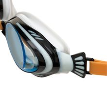 Очки детские для плав.TORRES Fish Kids, SW-32522OR, голубые.линзы,бело-ч.оправа, раздв. рег.ремешок