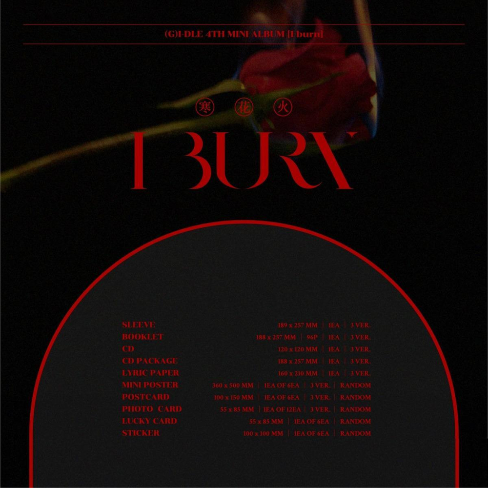 Альбом (G)I-DLE - I BURN