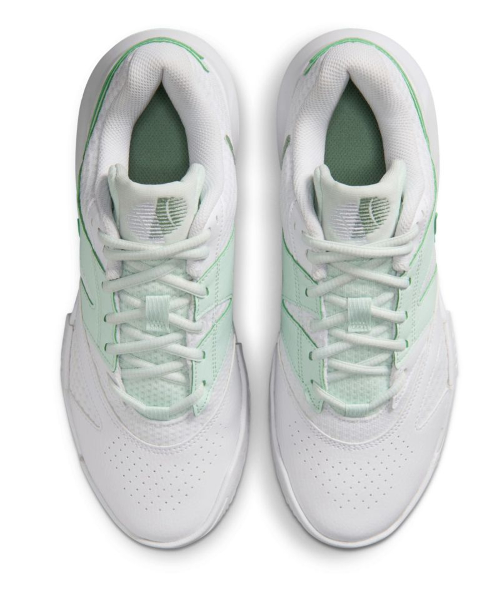 Женские Кроссовки теннисные Nike Court Lite 4 - white/steam barely/green