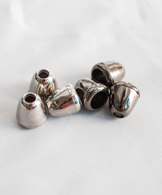 Наконечник метал, серебро №45-20