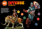 Набор акриловых красок AK Interactive Intense Colors Set