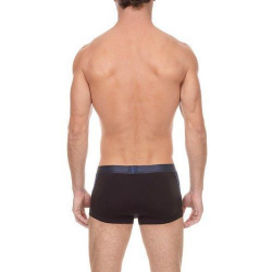 Мужские трусы Боксеры черные 2xist oblique stripes Boxer BLACK