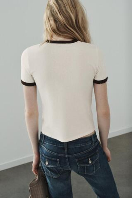 ZARA ФУТБОЛКА THE MUPPETS ©DISNEY С КОРОТКИМ РУКАВОМ, ЭКРЮ