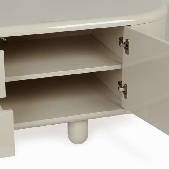 ТВ-Тумба Camilla 240 см, бежевый глянец