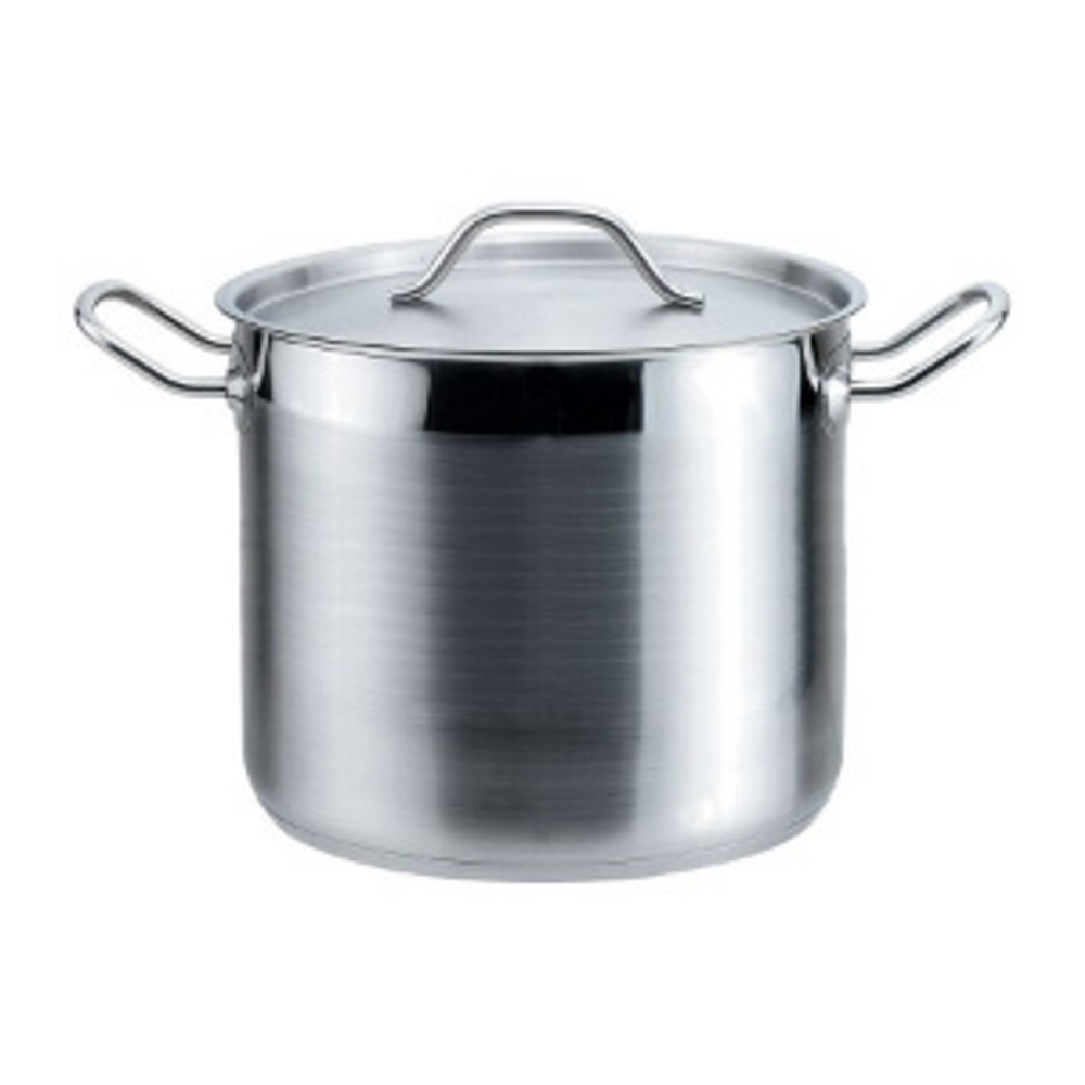 Кастрюля EcoLine с крышкой 9 л, d 24 см, h 20 см, нержавеющая сталь 18/0, P.L. Proff Cuisine