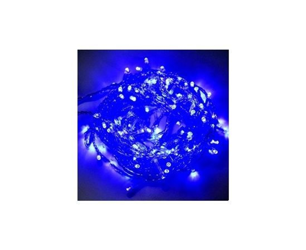 Гирлянда ECOLA Нить наращиваемая 10м 160Led Blue (IP44) (N5YB10ELC)