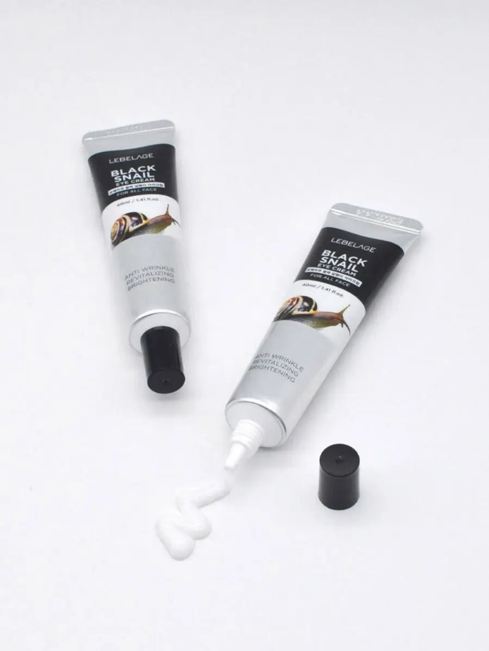 LEBELAGE - КРЕМ ДЛЯ КОЖИ ВОКРУГ ГЛАЗ С МУЦИНОМ ЧЕРНОЙ УЛИТКИ EYE CREAM BLACK SNAIL , 40 ML