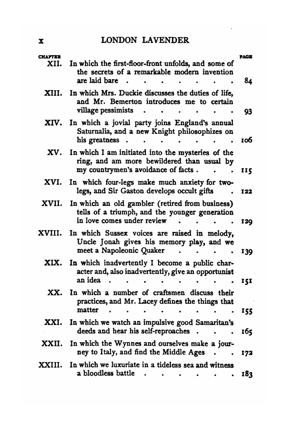 London Lavender. An Entertainment | E.V. Lucas