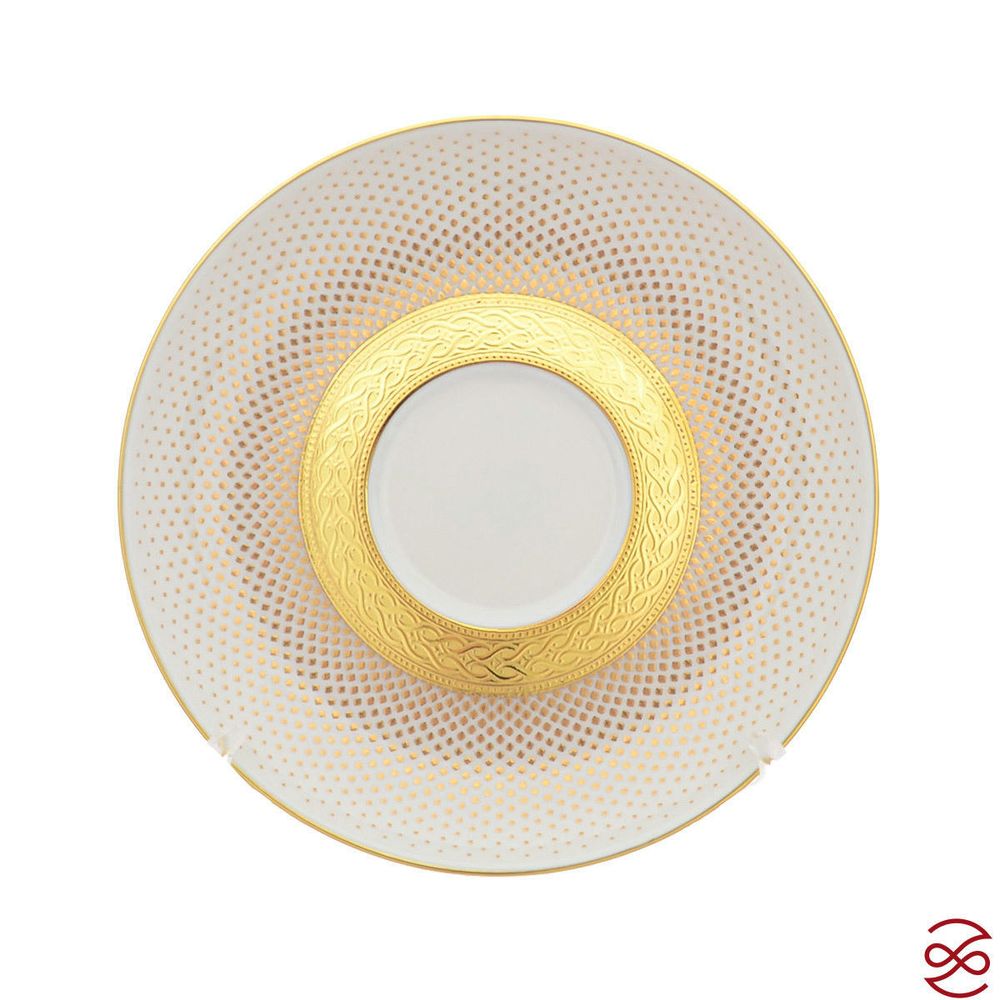 Кофейный сервиз Falkenporzellan Rio white gold 6 персон 17 предметов