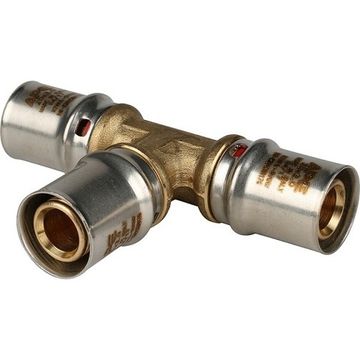 Тройник пресс Stout 20x20x20 мм равнопроходной (SFP-0006-202020)