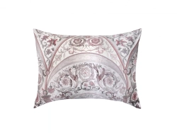 Наволочка 50x70 Mollen Хоромы вишнево-ягодная хлопковая