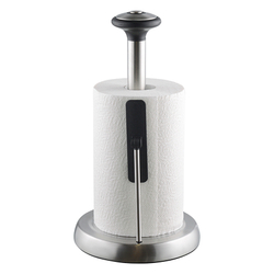 Держатель для бумажных полотенец 19.5х37см Smart Solutions Mio черный/хром